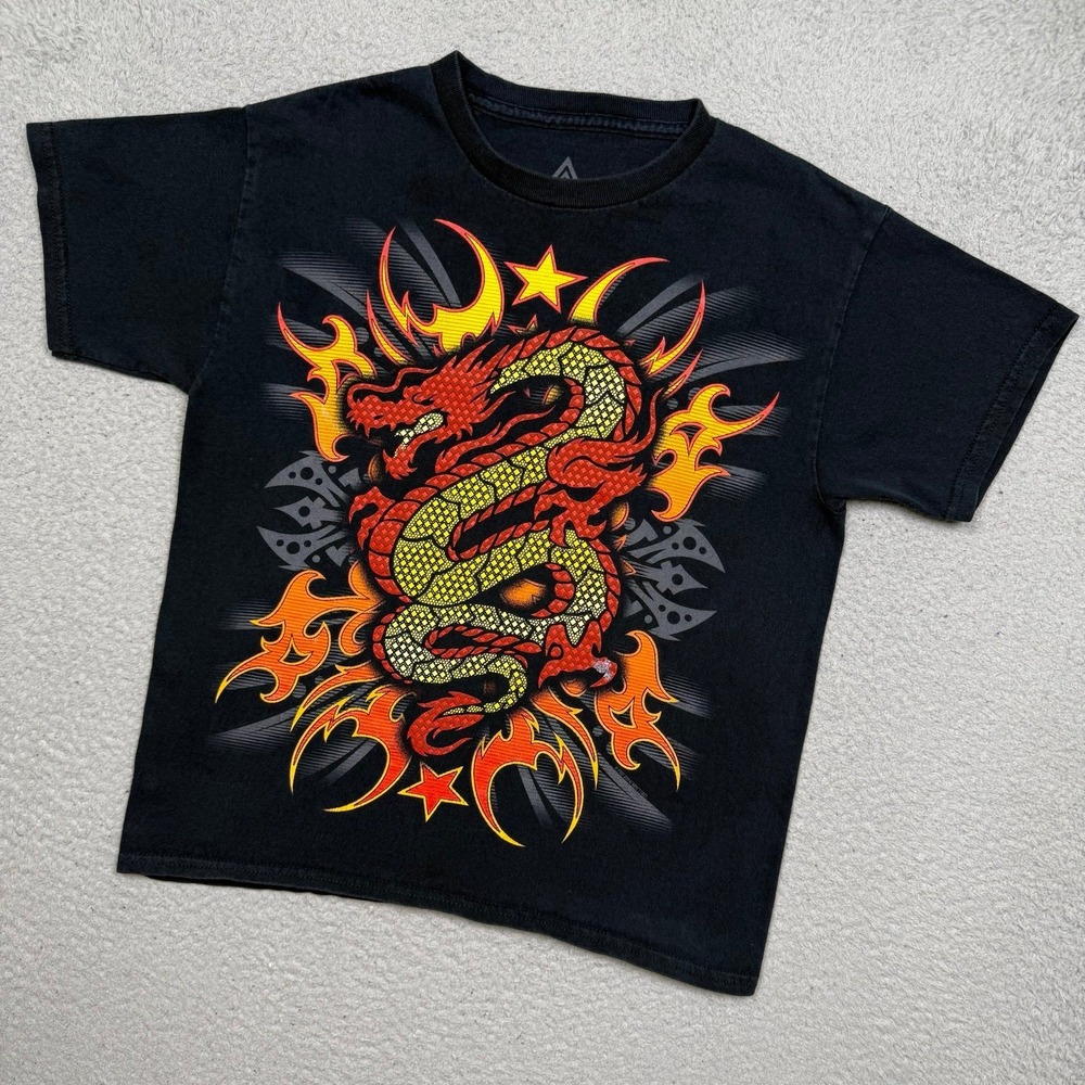 Kids Vintage Y2K Dragon T-shirt